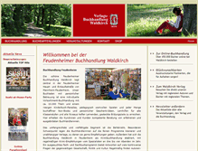 Tablet Screenshot of buchhandlung-waldkirch.de